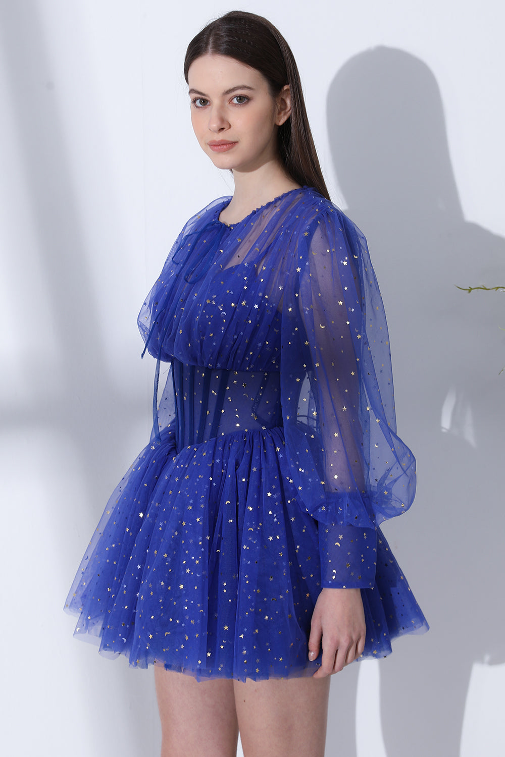 MissJophiel Corset Long Puffy Sleeves Star Tulle Mini Dress Other color / Above Knee / US6 MissJophiel Corset Long Puffy Sleeves Star Tulle Mini Dress Other color / Above Knee / US6
