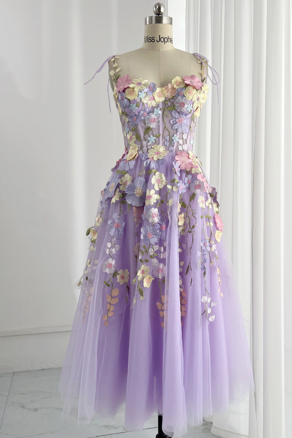 purple corset midi dress ASOS DESIGN corset detail shirred midi dress in purple