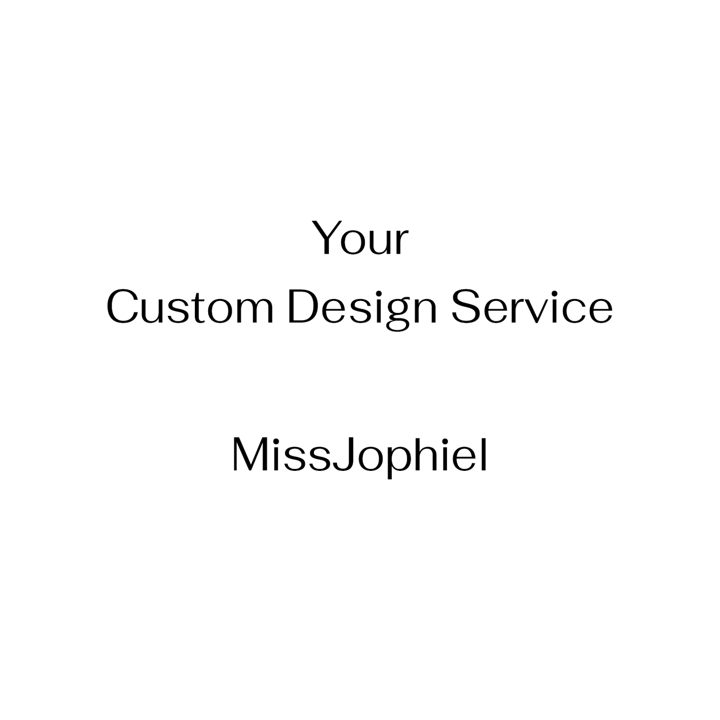 Servicio de diseño personalizado