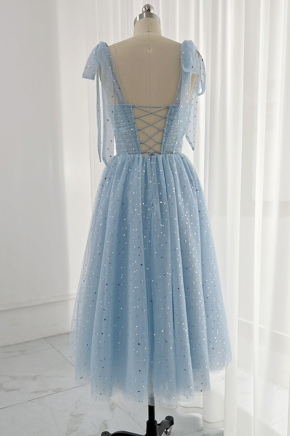 Tulle midi outlet prom dress