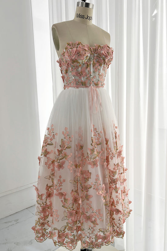 ETHEREAL BUTTERFLY SURPLICE MIDI DRESS main image 1