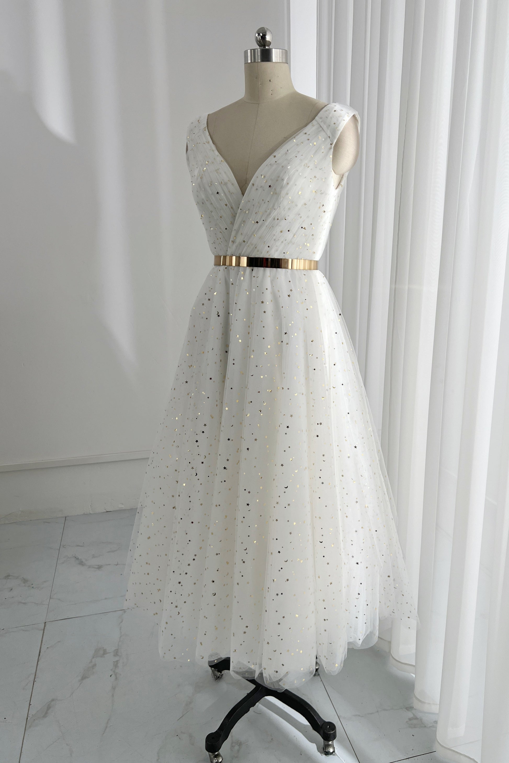 MissJophiel V Neck Sleeveless Midi Prom Dress Formal Evening Gown Lavender / Above Knee / US10 MissJophiel V Neck Sleeveless Midi Prom Dress Formal Evening Gown Lavender / Above Knee / US10