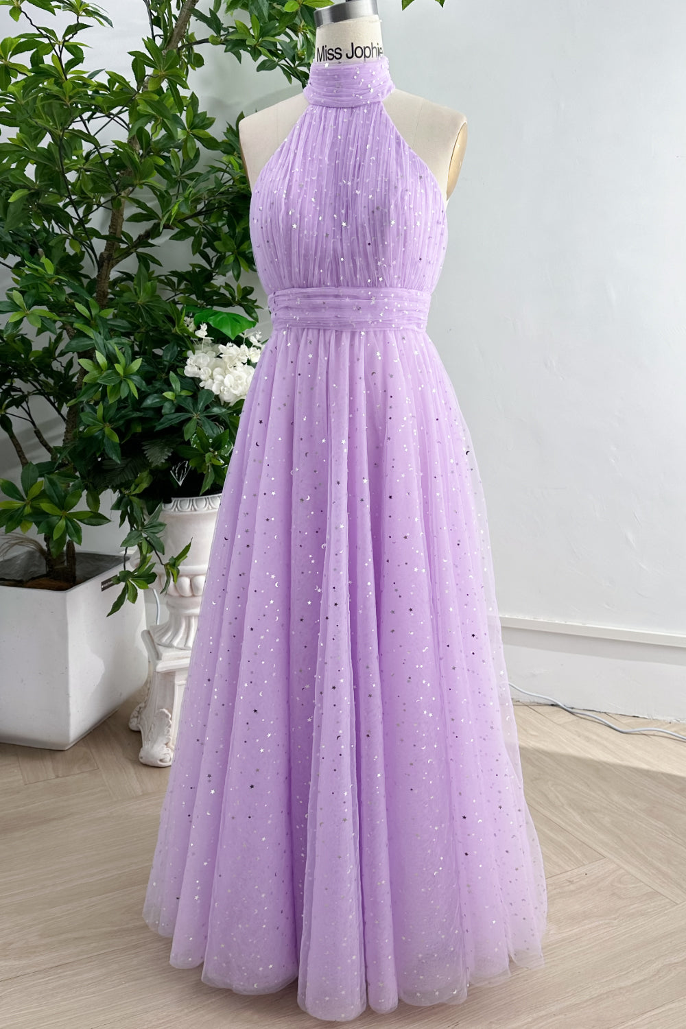 MissJophiel Halter High Neck Mini Prom Dress Other (Lavender/Dark Navy/Ivory/Sky Blue) / Tea Length / US8 MissJophiel Halter High Neck Mini Prom Dress Other (Lavender/Dark Navy/Ivory/Sky Blue) / Tea Length / US8
