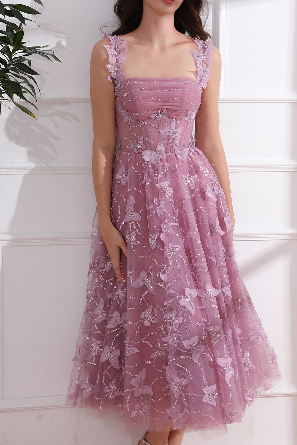Butterfly Midi Pink - BFM07