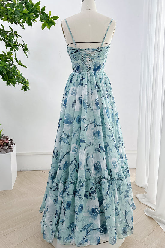 Camilladress Spaghetti Strap Pocketed Corset Swing Midi Dress