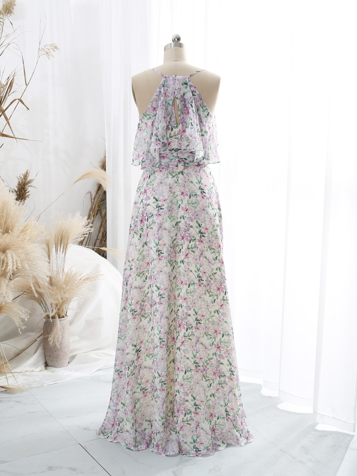 V-Neck-Off-the-Shoulder-Floor-length-Wedding-Party-Bridesmaid-Guest-Causal-Dresses